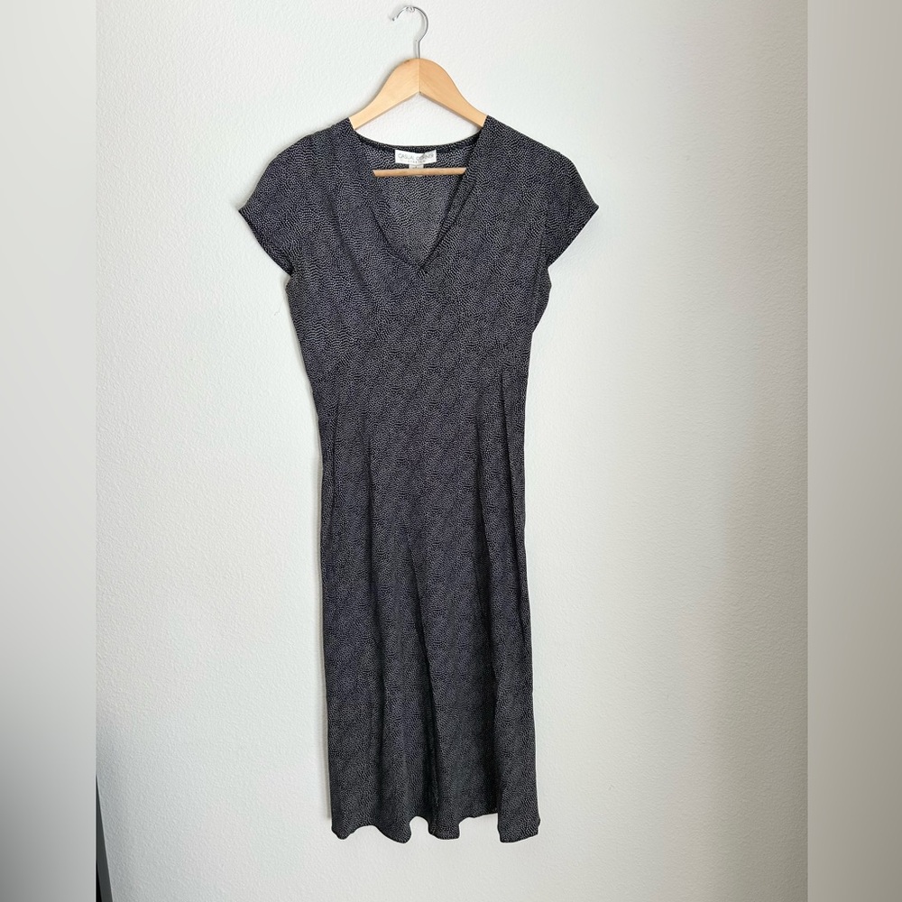 Casual Corner Vintage Silk Blend Midi Dress - Size 4